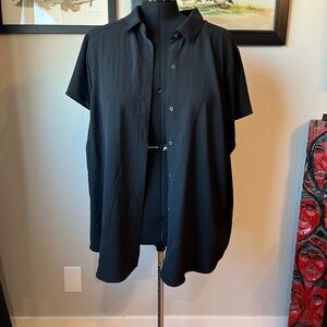 Torrid black Button-Up Shirt